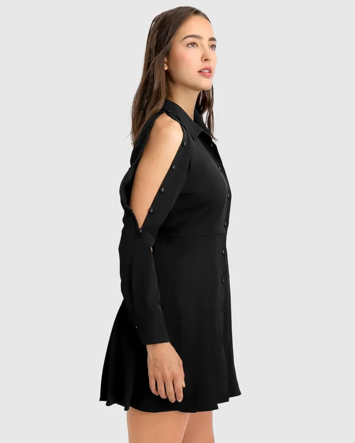 Women Dresses Belle and Bloom Boy Meets Girl Mini Dress 8211 Black