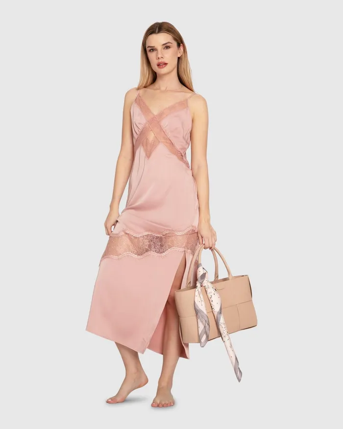 Women Dresses Belle and Bloom Heavenly Bodies Lace Slip Dress 8211 Rose Women Dresses Belle and Bloom Heavenly Bodies Lace Slip Dress 8211 Rose
