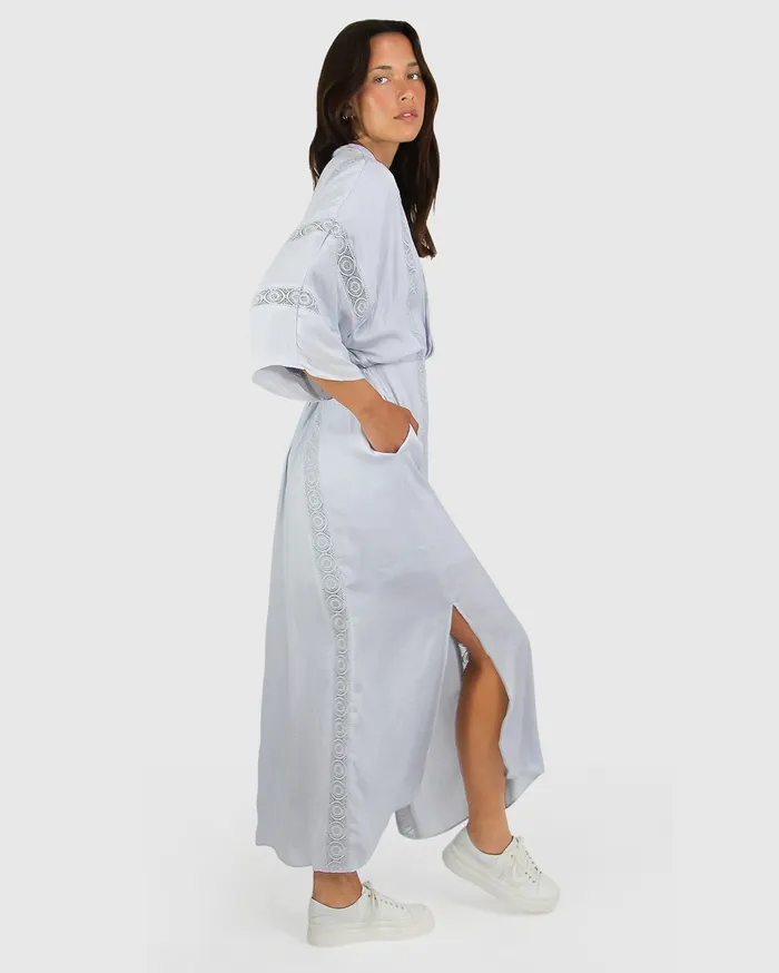 Women Dresses Belle and Bloom Hideaway Maxi Dress 8211 Light Blue