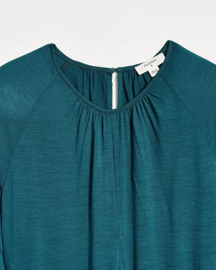 Women Dresses Billy Reid Keyhole Midi Dress Teal