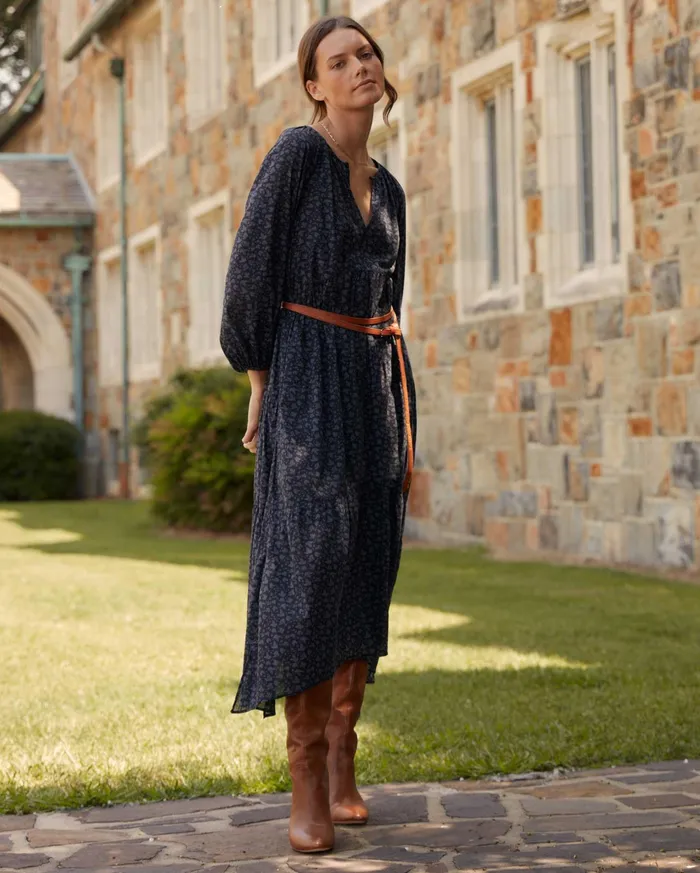Women Dresses Billy Reid Petticoat Dress Navy