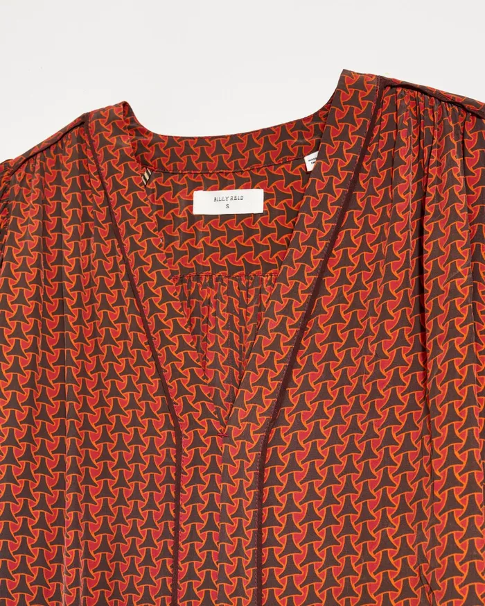 Women Dresses Billy Reid Tea Dress Winechocolate
