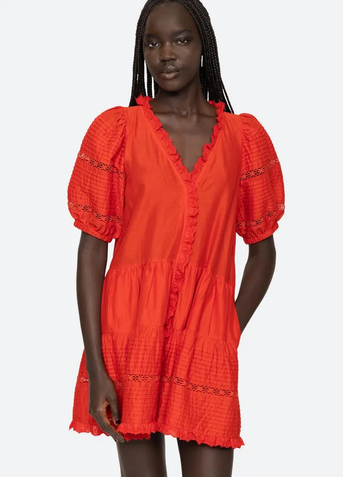 Women Dresses Sea New York Antonina Tunic Red
