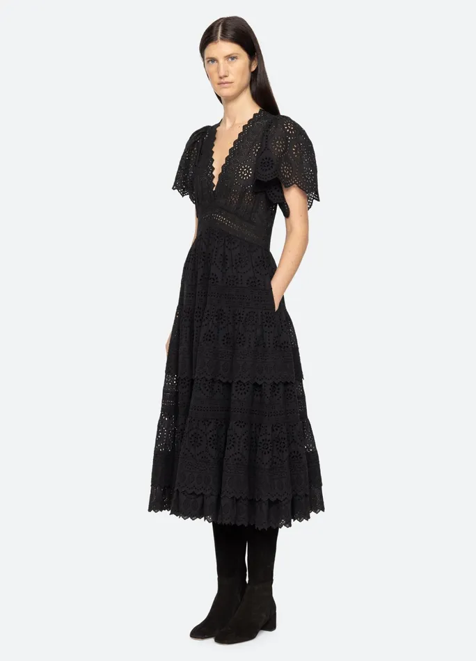Women Dresses Sea New York Lainey SS Dress Black