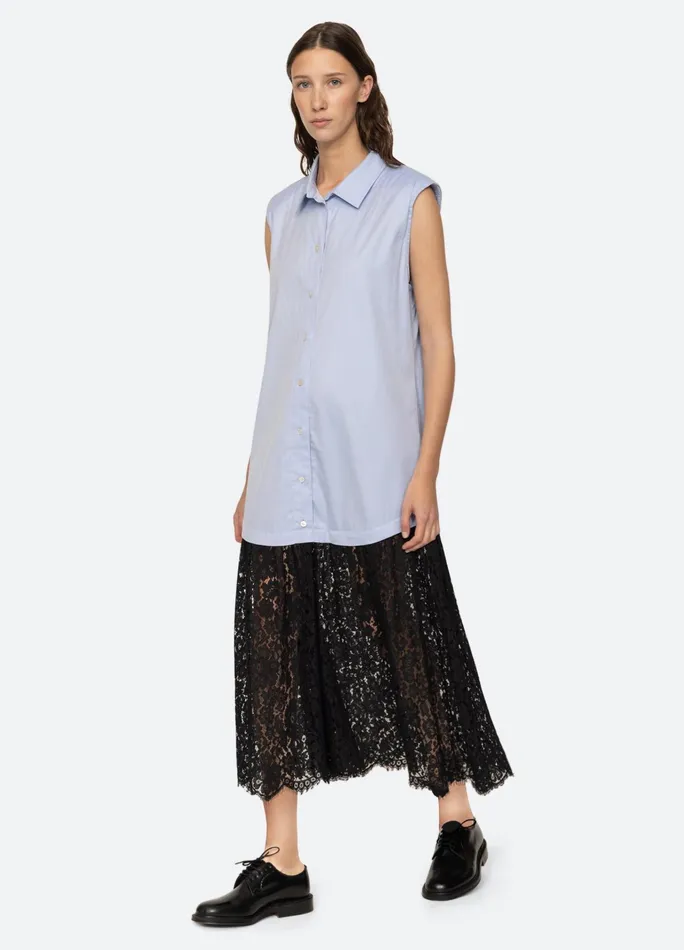 Women Dresses Sea New York Suzy Combo Dress Blue
