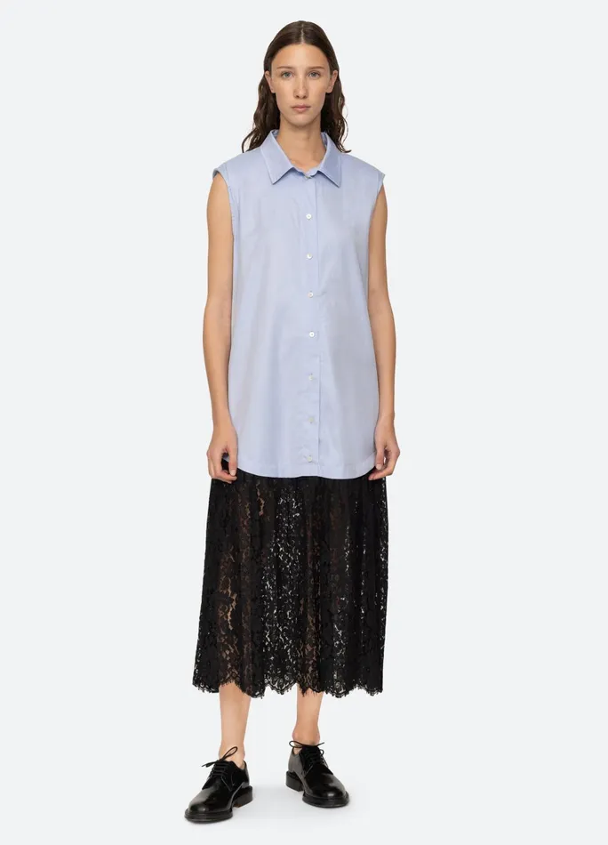 Women Dresses Sea New York Suzy Combo Dress Blue