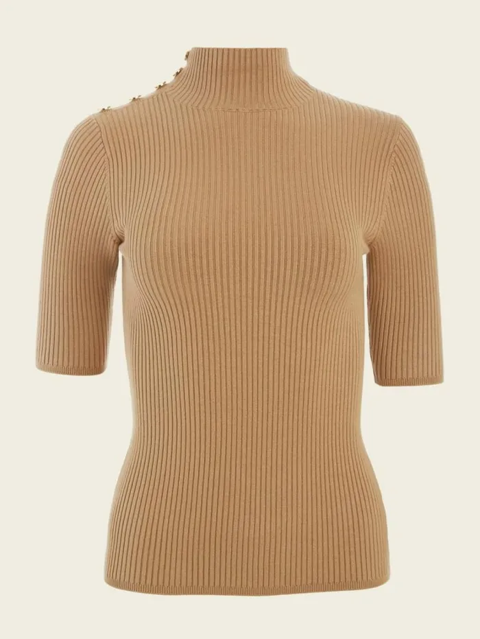 Women Eco Flora Rib Turtleneck Sweater Blonde Ambition Marciano Tops And Sweaters Women Eco Flora Rib Turtleneck Sweater Blonde Ambition Marciano Tops And Sweaters
