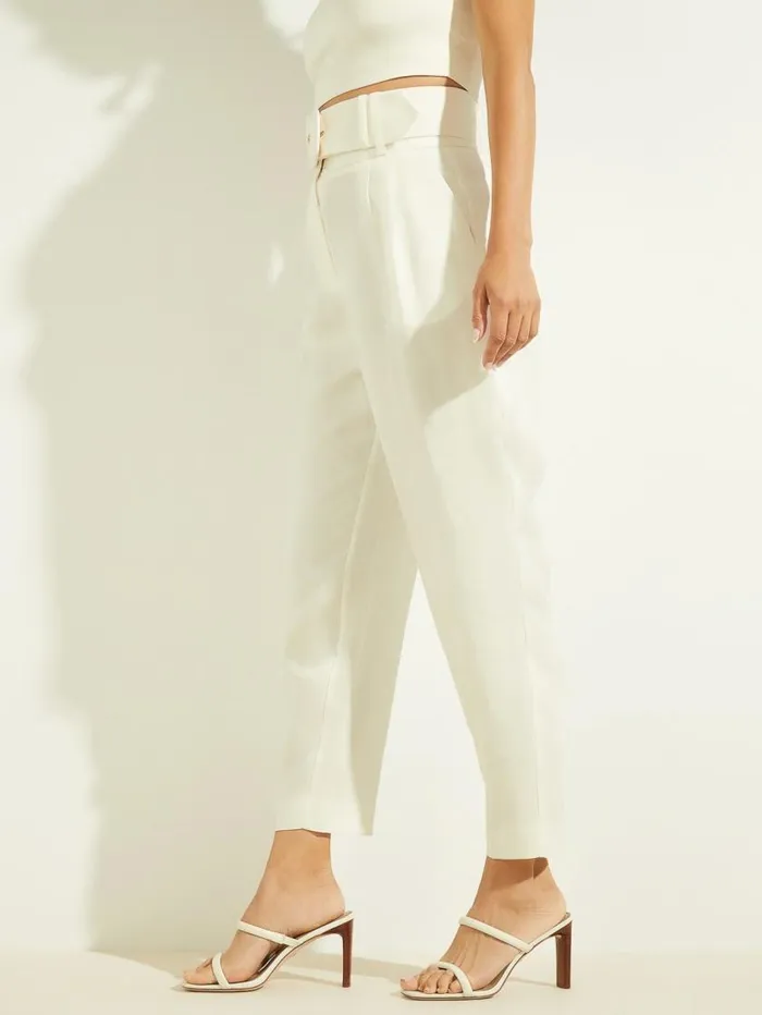 Women Eco Hailey Pant Pale Pearl Marciano Bottoms Women Eco Hailey Pant Pale Pearl Marciano Bottoms