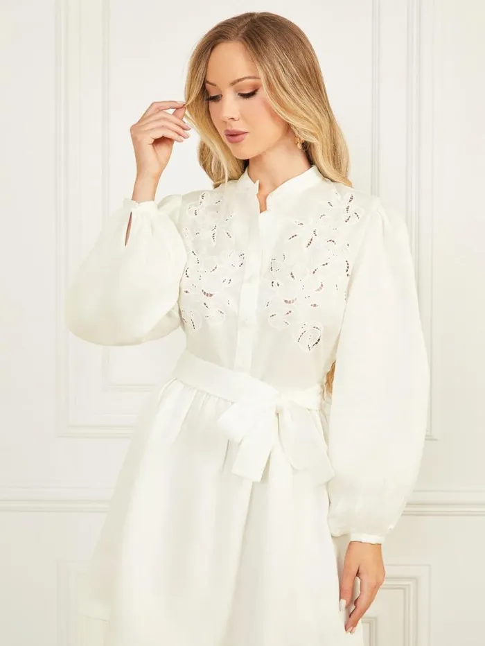 Women Eco Paradiso Dress Pale Pearl Marciano Dresses Women Eco Paradiso Dress Pale Pearl Marciano Dresses