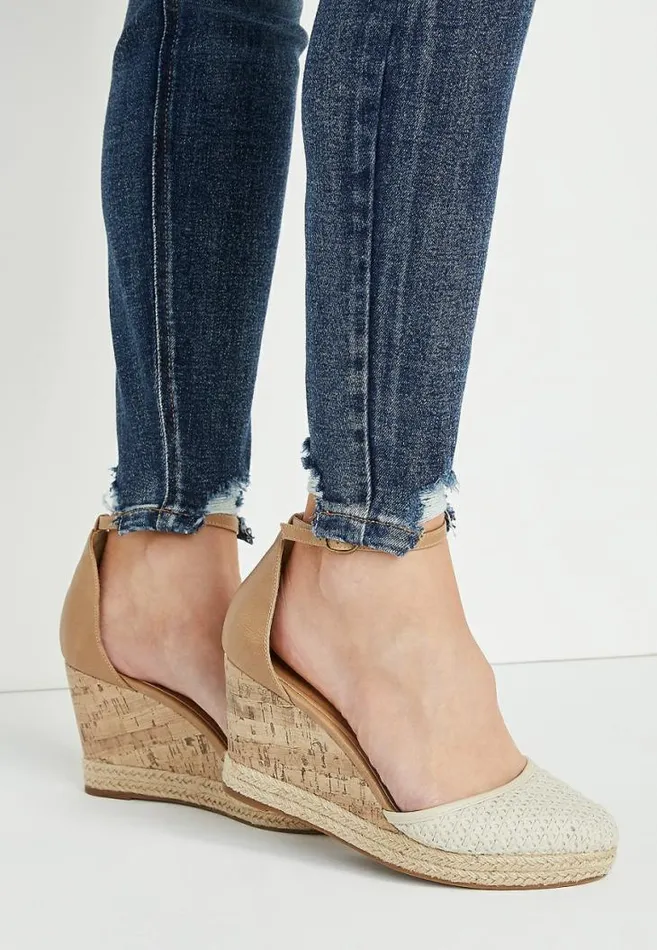 Women Edgely High Rise Dark Frayed Hem Super Skinny Jean Maurices Jeans
