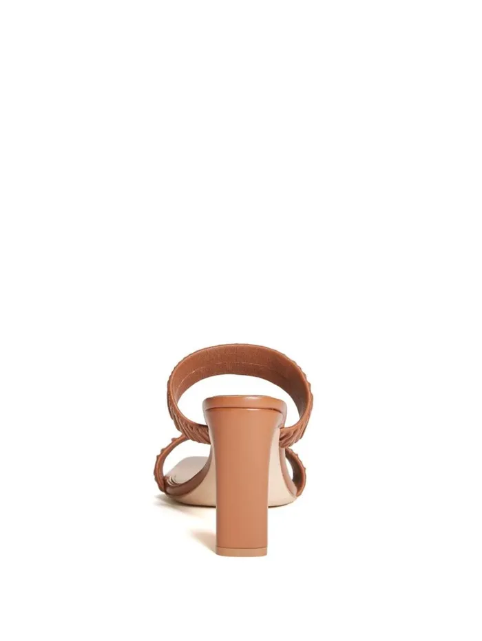 Women Elena Ruched Sandal Sugar Almond Marciano Shoes
