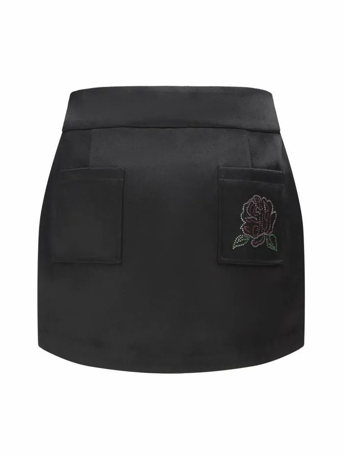 Women Elle Satin Mini Skirt Nana Jacqueline Skirts