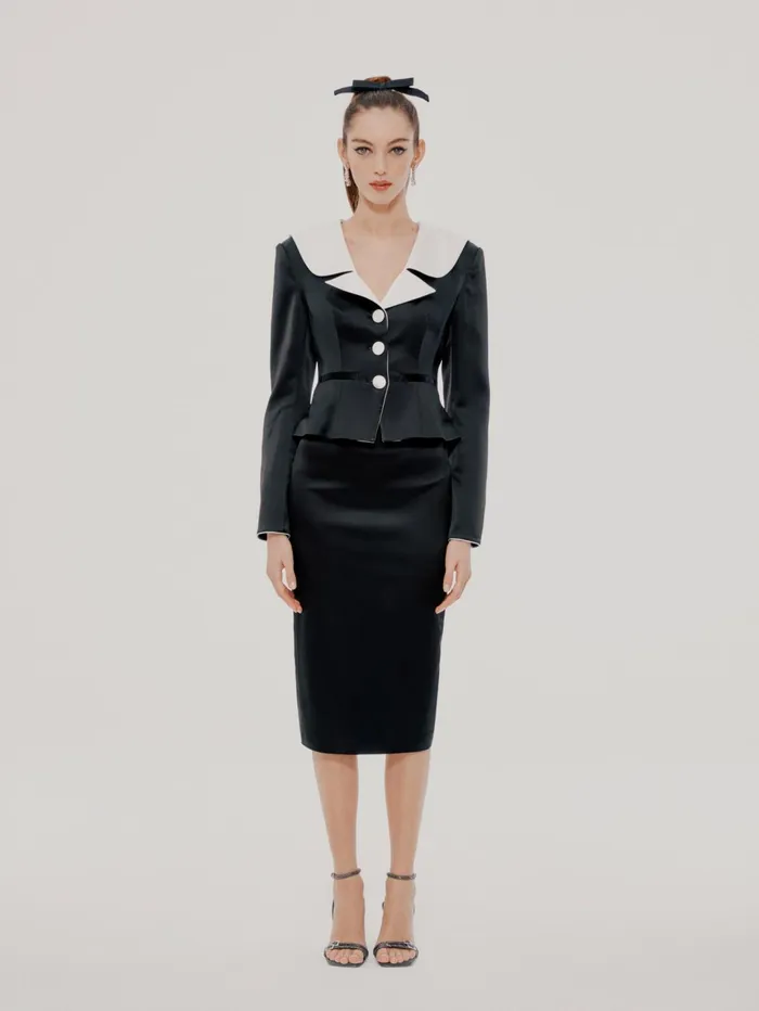 Women Ellen Black Mini Skirt Nana Jacqueline Skirts