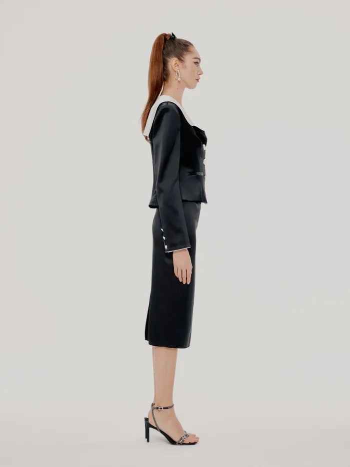 Women Ellen Black Mini Skirt Nana Jacqueline Skirts