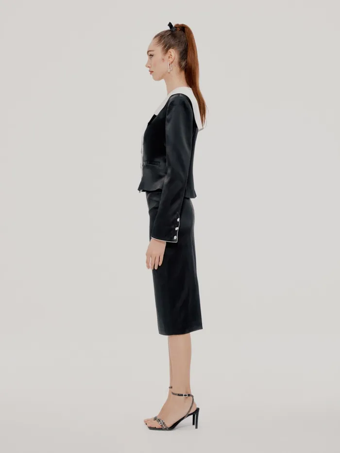 Women Ellen Black Mini Skirt Nana Jacqueline Skirts