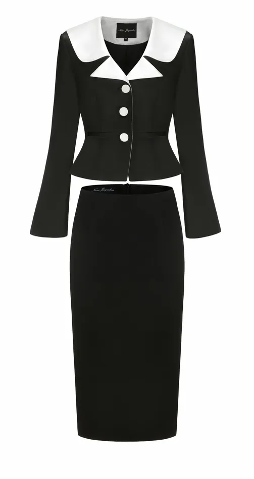 Women Ellen Black Mini Skirt Nana Jacqueline Skirts