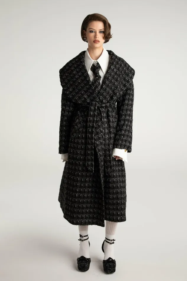 Women Emmeline Lapel Coat Nana Jacqueline Outerwear