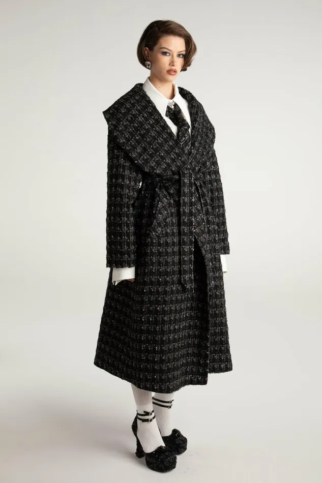 Women Emmeline Lapel Coat Nana Jacqueline Outerwear