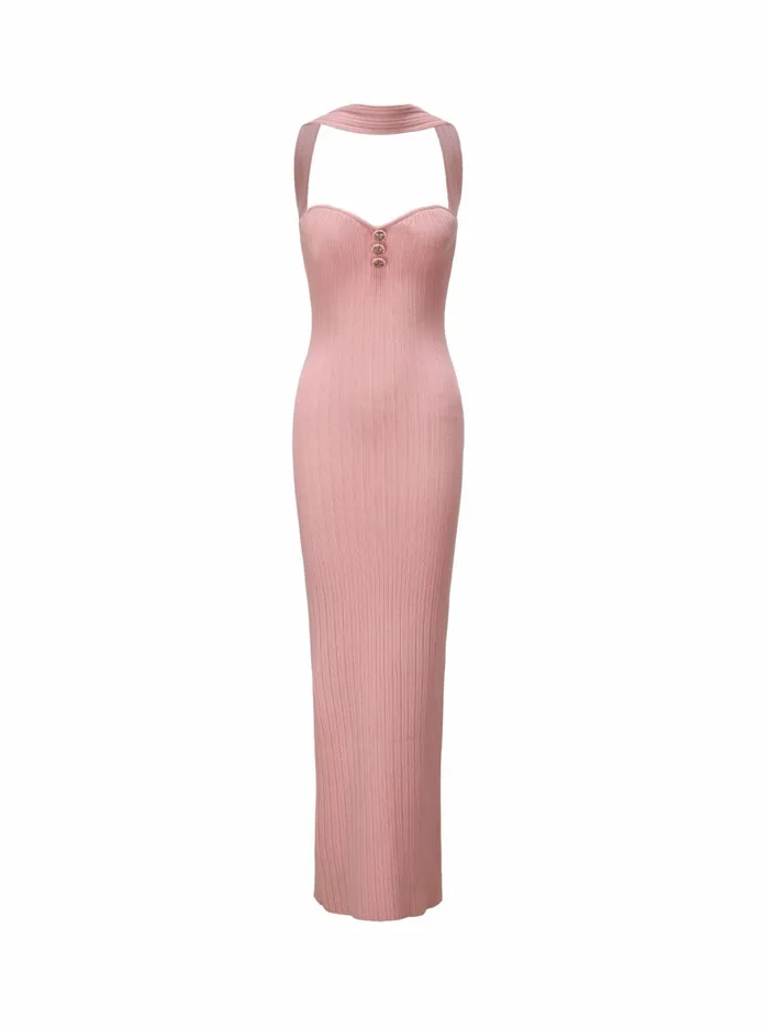 Women Estelle Knit Dress Nana Jacqueline Maxi