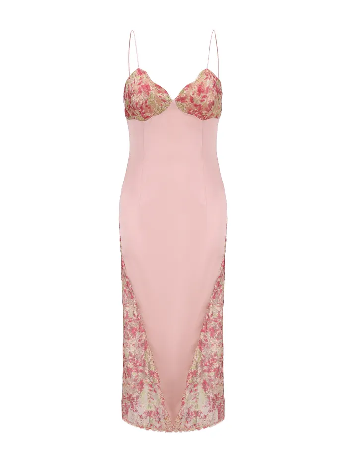 Women Eva Silk Dress Nana Jacqueline Gowns