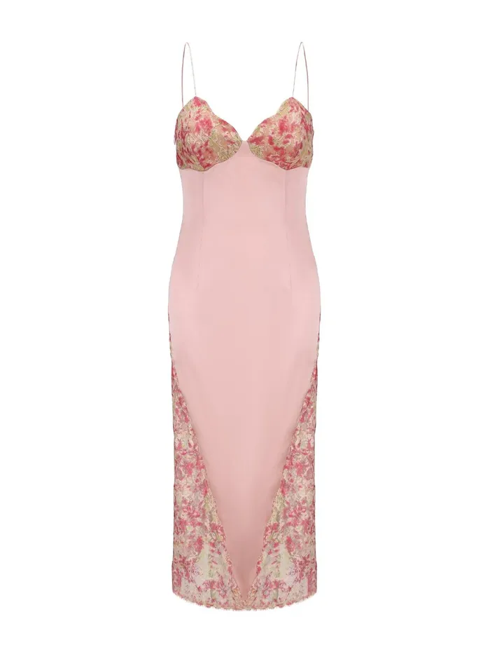 Women Eva Silk Dress Nana Jacqueline Gowns