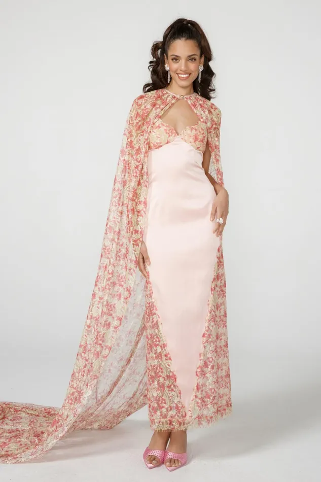 Women Eva Silk Dress Nana Jacqueline Gowns