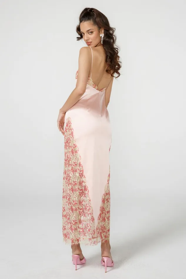 Women Eva Silk Dress Nana Jacqueline Gowns