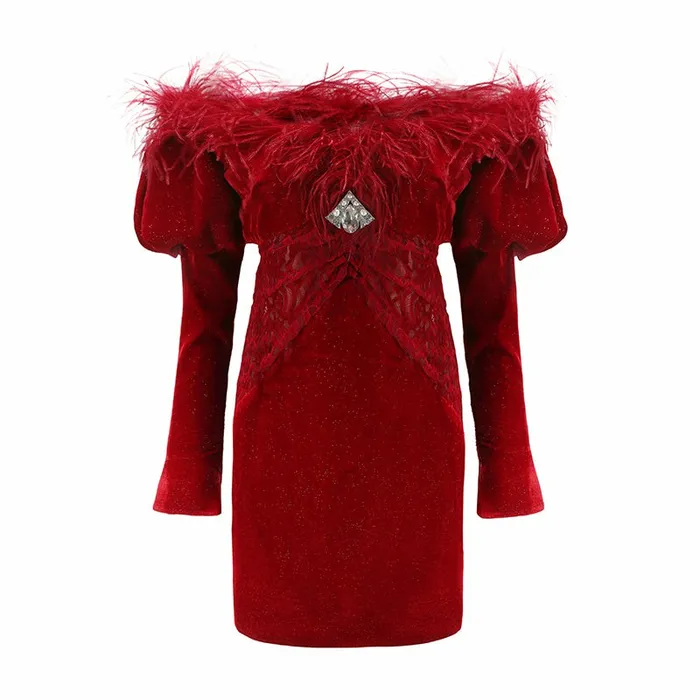 Women Eve Velvet Dress Nana Jacqueline Velvet