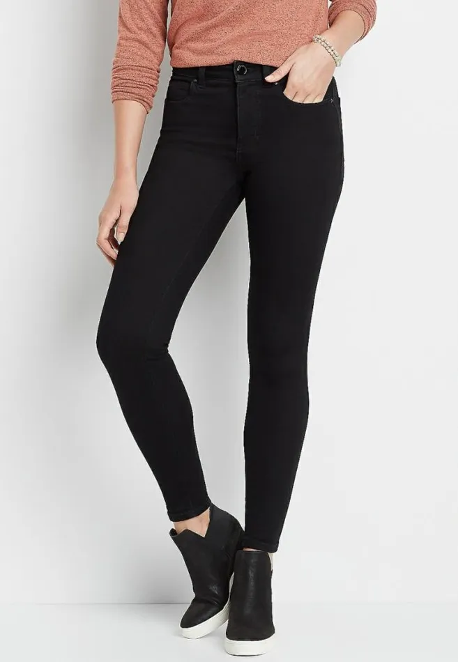 Women Everflex High Rise Stretch Super Skinny Jean Maurices Jeans