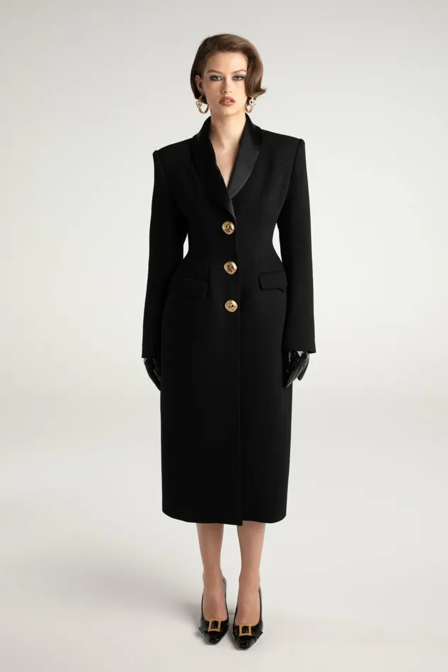 Women Evie Long Suit Jacket Nana Jacqueline Outerwear