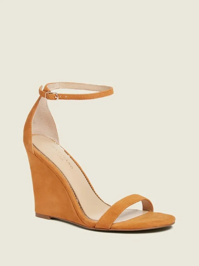 Women Fannie Suede Wedge Sandal Mbrn1 Marciano Shoes