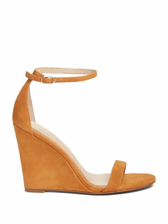 Women Fannie Suede Wedge Sandal Mbrn1 Marciano Shoes
