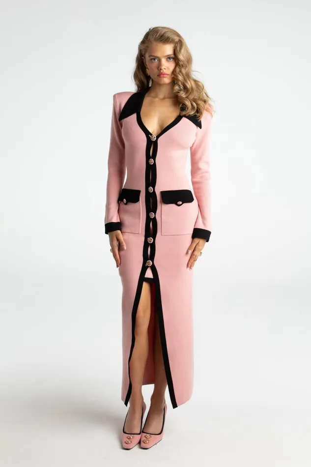 Women Felicity Long Knit Cardigan Nana Jacqueline Knits