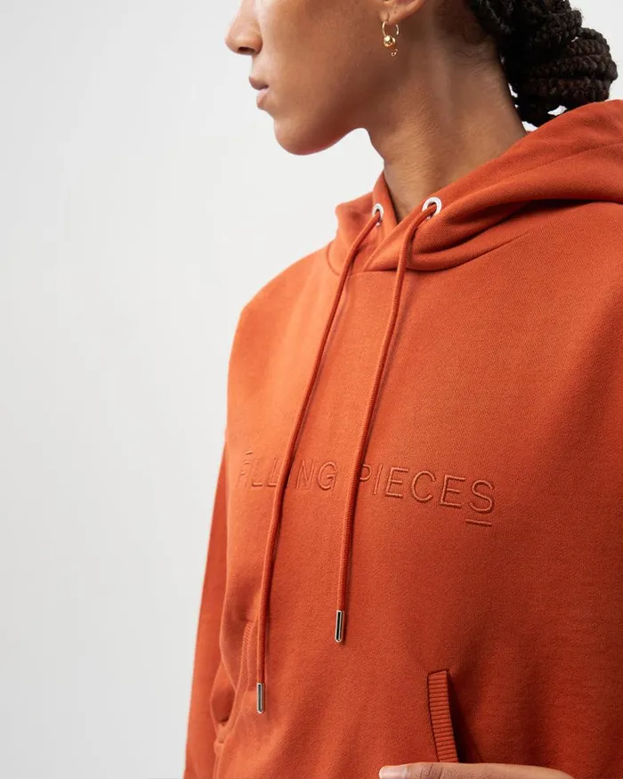 Women Filling Pieces Hoodies and Sweatshirts Core Female Hoodie Potters Clay Orange