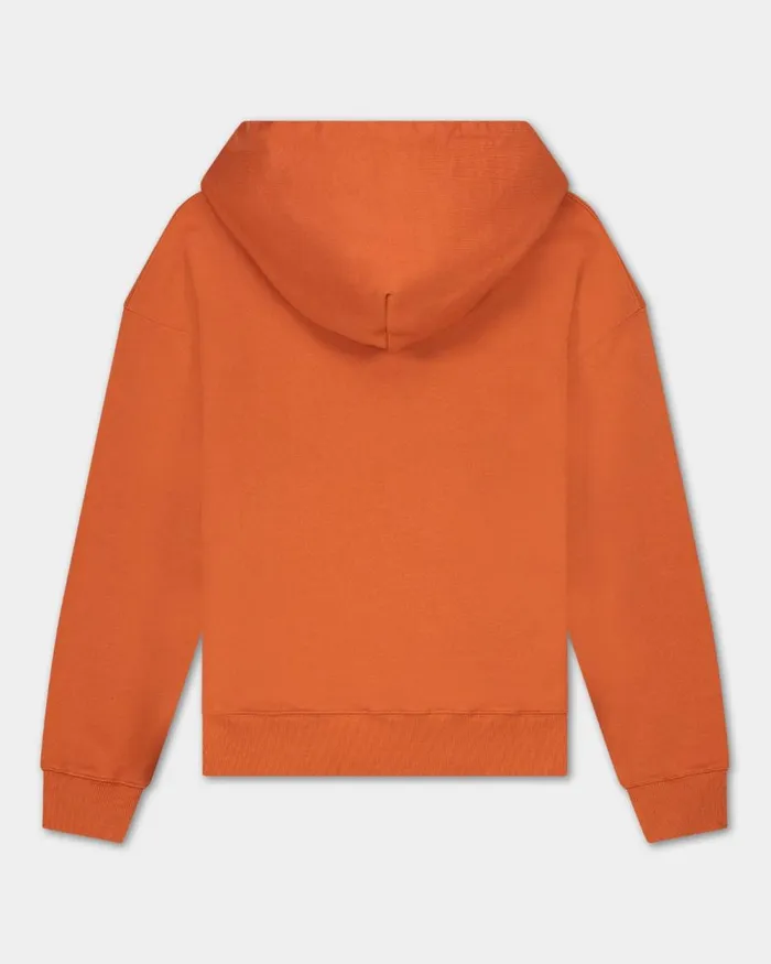 Women Filling Pieces Hoodies and Sweatshirts Core Female Hoodie Potters Clay Orange