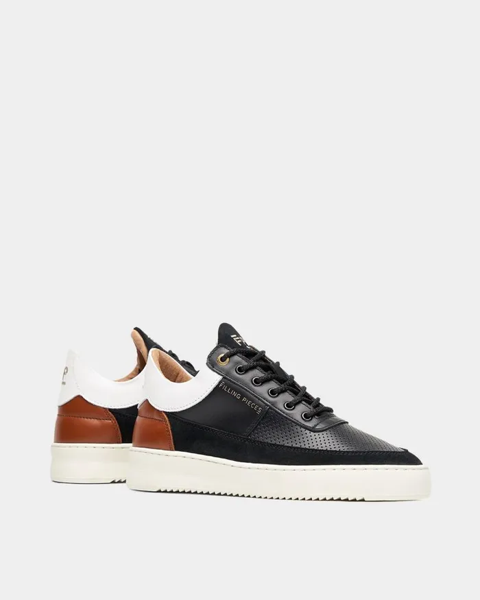 Women Filling Pieces Sneakers Low Eva Mix Black