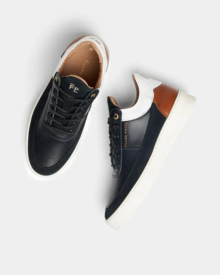 Women Filling Pieces Sneakers Low Eva Mix Black