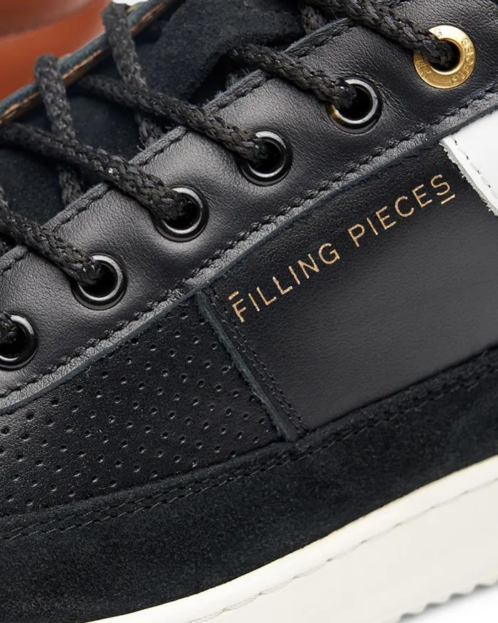 Women Filling Pieces Sneakers Low Eva Mix Black