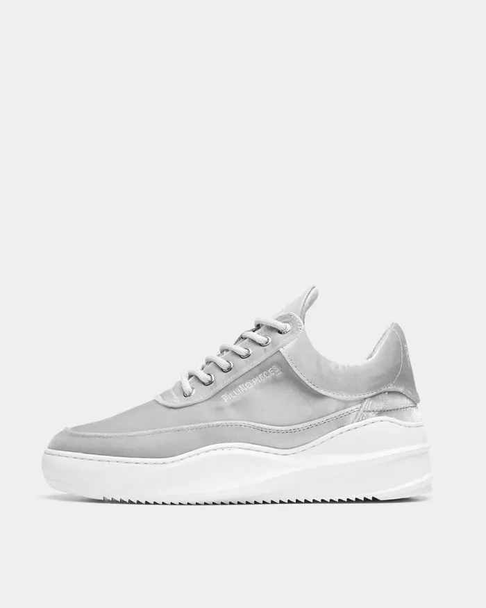Women Filling Pieces Sneakers Low Eva Sky Velvet Grey