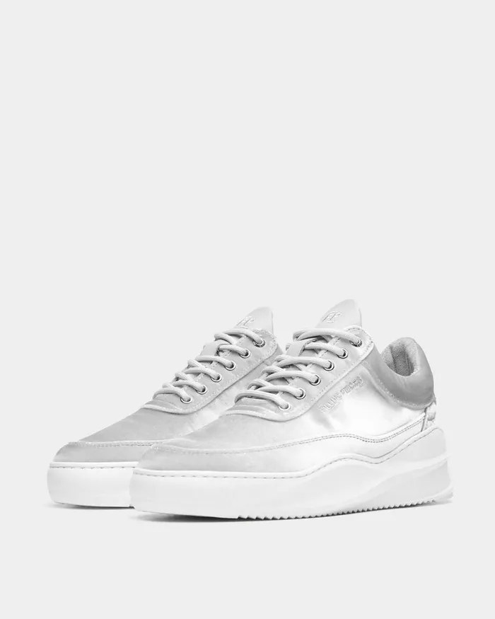Women Filling Pieces Sneakers Low Eva Sky Velvet Grey