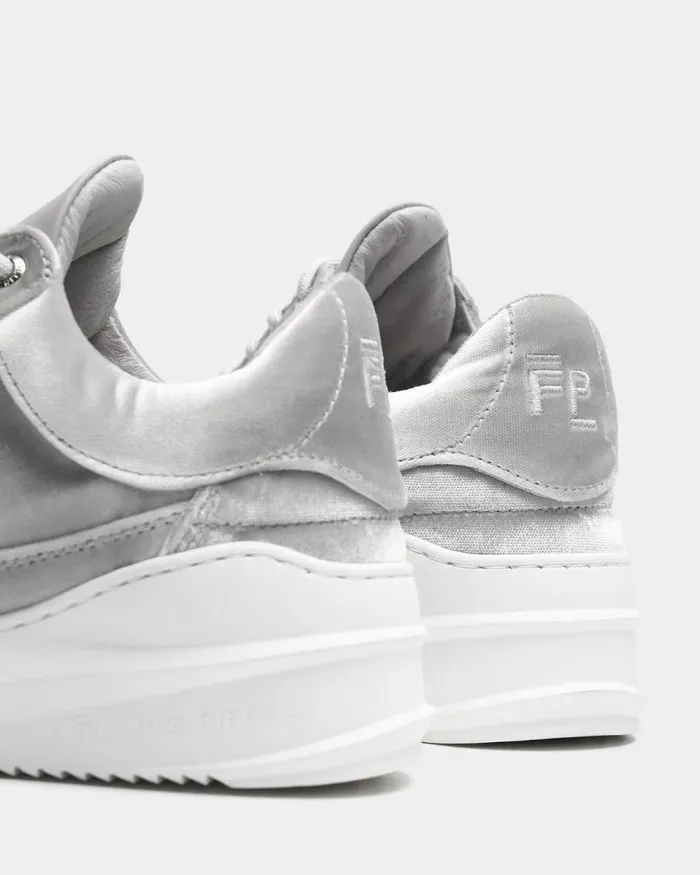 Women Filling Pieces Sneakers Low Eva Sky Velvet Grey
