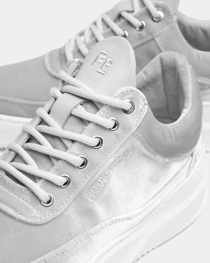 Women Filling Pieces Sneakers Low Eva Sky Velvet Grey