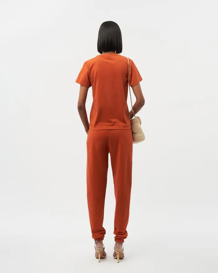 Women Filling Pieces TShirts and Shirts Core Female Tee Potters Clay Orange