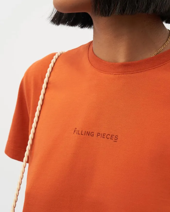 Women Filling Pieces TShirts and Shirts Core Female Tee Potters Clay Orange