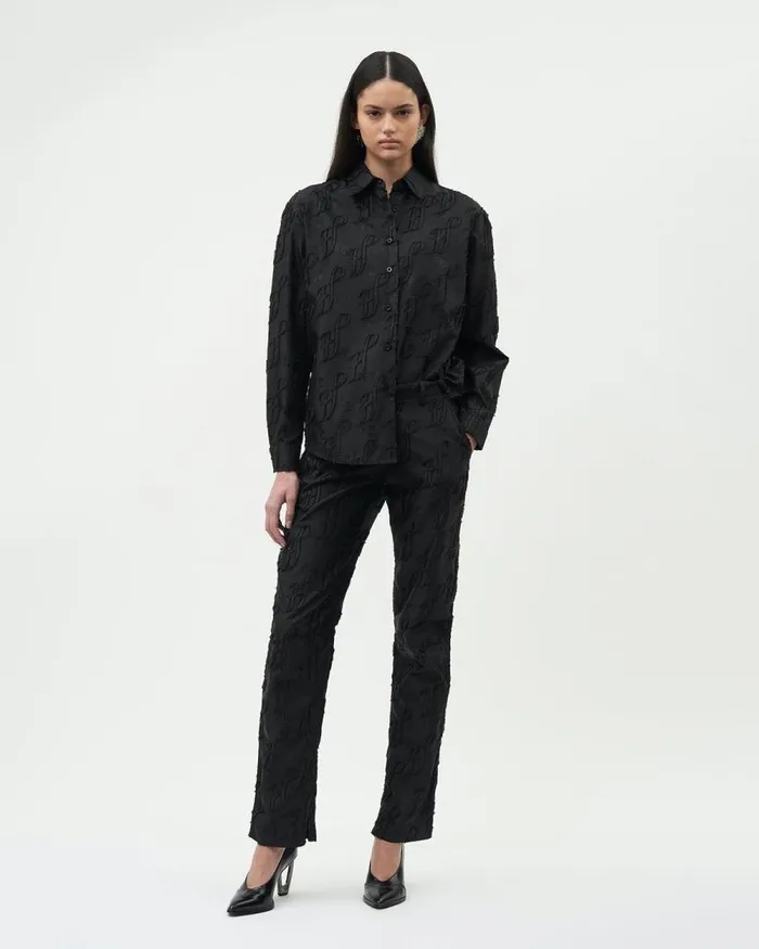 Women Filling Pieces TShirts and Shirts Studio Shirt Monogram Black