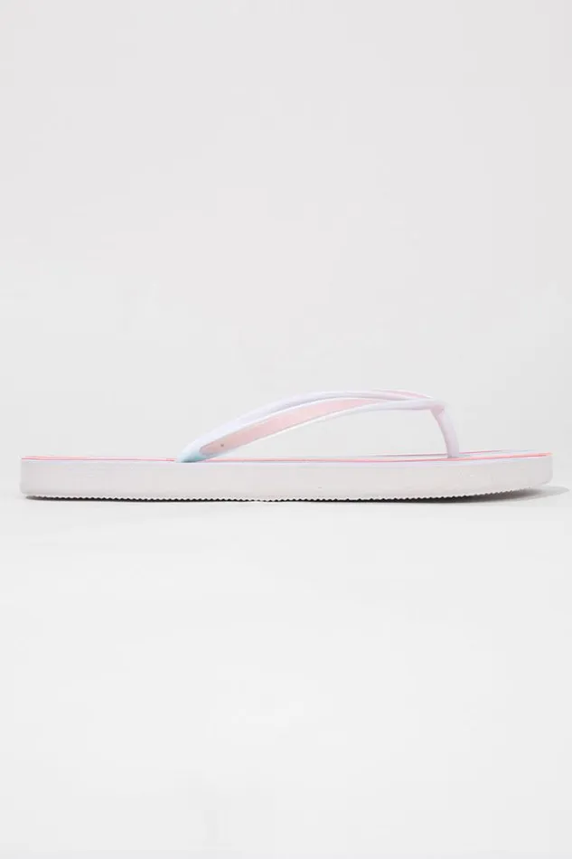 Women Flip Flops Cupshe Amaretto Toe Post Flip Flops Multicolor