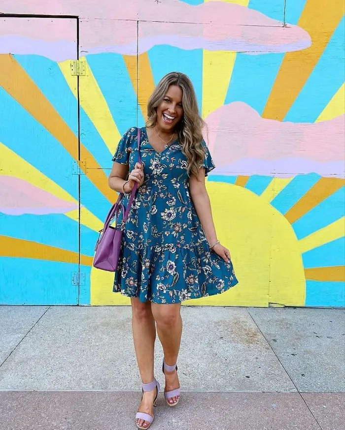 Women Floral Button Front Babydoll Dress Maurices Dresses and Jumpsuits
