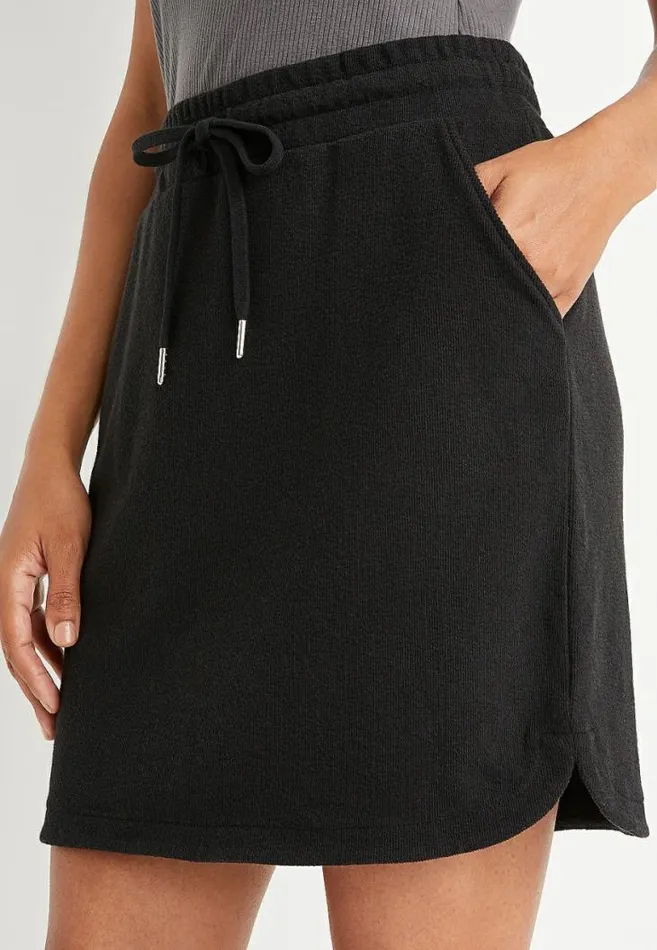 Women French Terry Skirt Maurices Bottoms