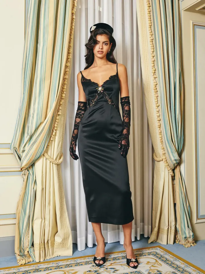 Women Geneveive Lace and Diamond Dress Nana Jacqueline Maxi