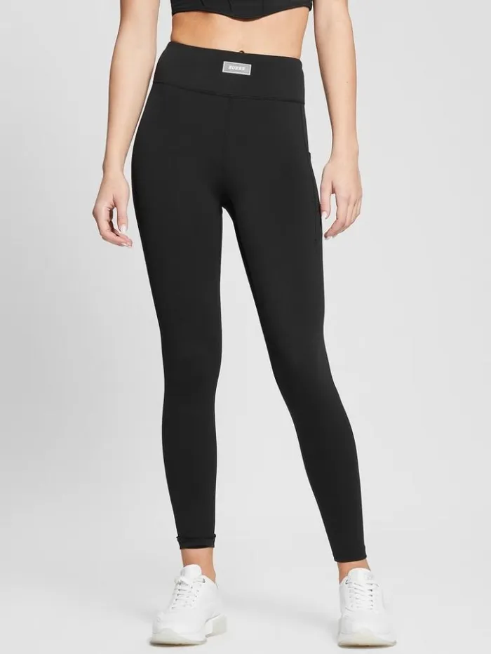Women GUESS Activewear Deana Active Leggings Black